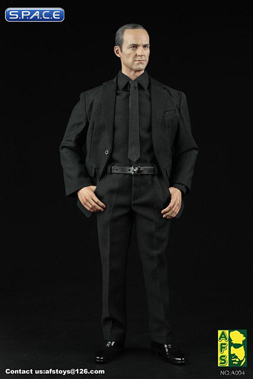 1/6 Scale Black Suit Set