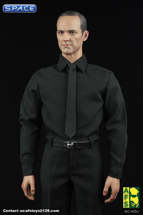 1/6 Scale Black Suit Set