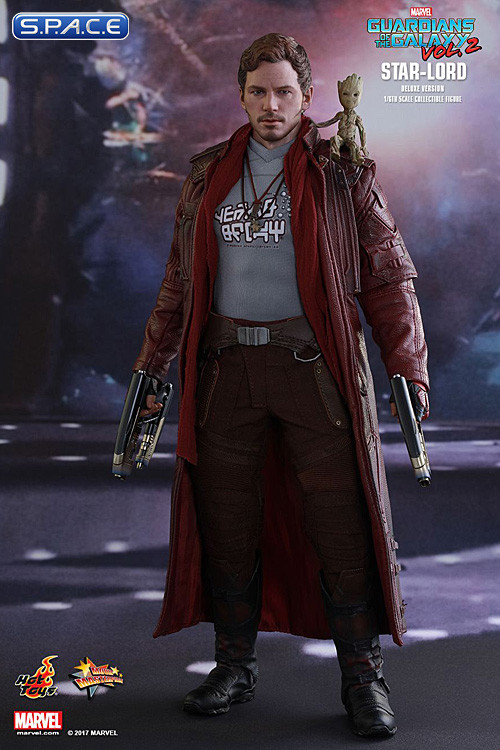 1/6 Scale Star-Lord Deluxe Version Movie Masterpiece MMS421 (Guardians of the Galaxy Vol. 2)