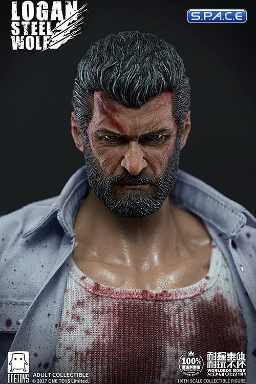 1/6 Scale Logan Steel Wolf Set with Body