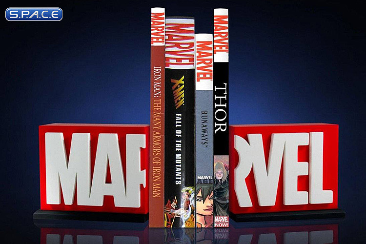 Marvel Logo Bookends (Marvel)