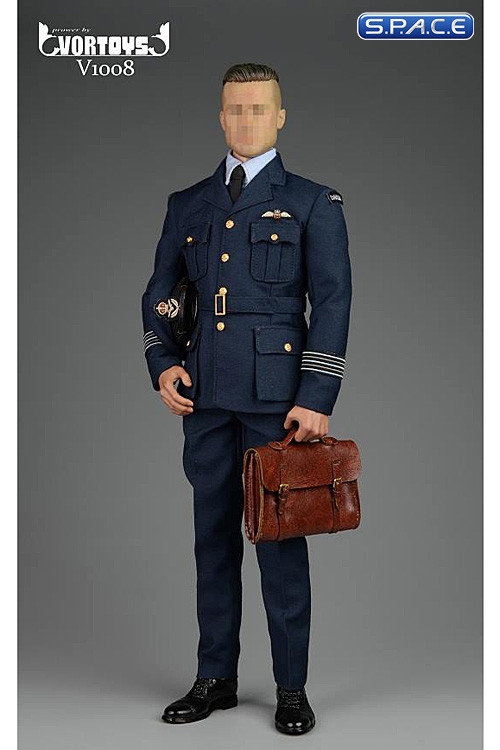 1/6 Scale WWII Allies Flying Officer Suit Set
