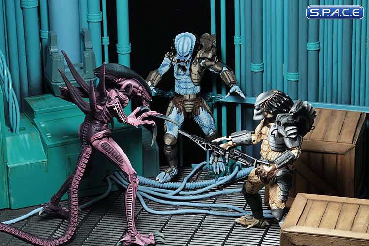 Complete Set of 3: Alien vs. Predator Arcade Appearance Series 2 (Alien vs. Predator)