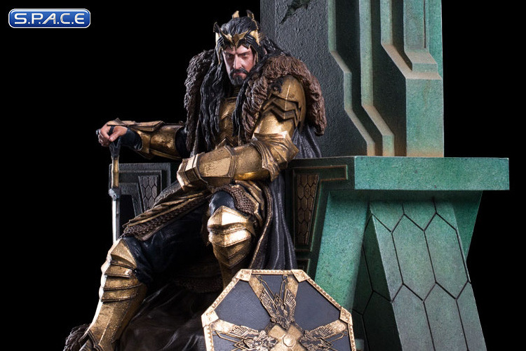 King Thorin on Throne Statue (The Hobbit: The Battle of the Five Armies)