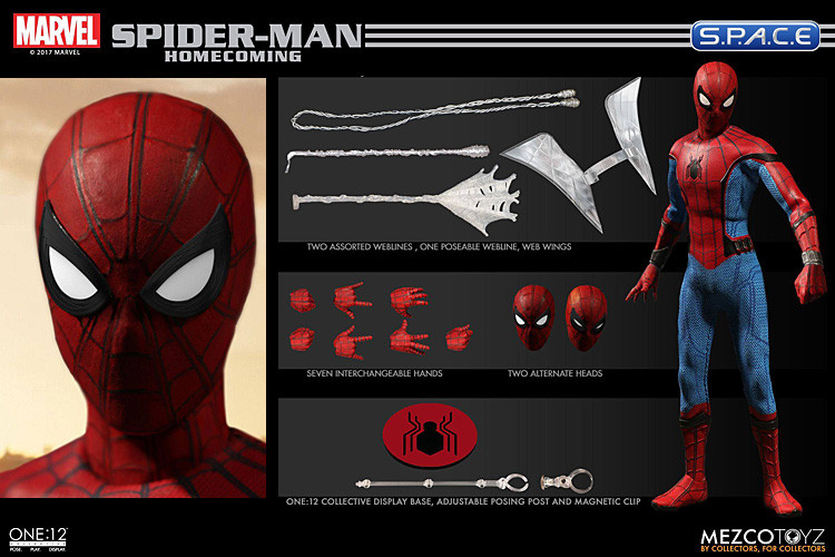 1/12 Scale Spider-Man One:12 Collective (Spider-Man: Homecoming)