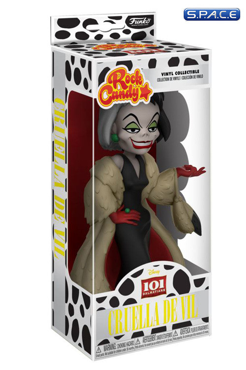 Cruella De Vil Rock Candy Vinyl Figure (Disney)