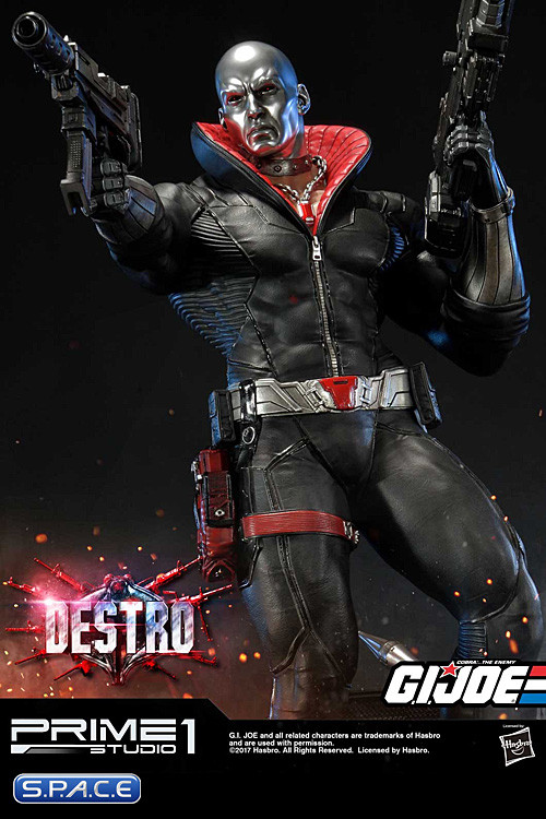 1/4 Scale Destro Premium Masterline Statue (G.I. Joe)