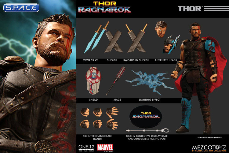 1/12 Scale Thor One:12 Collective (Thor: Ragnarok)