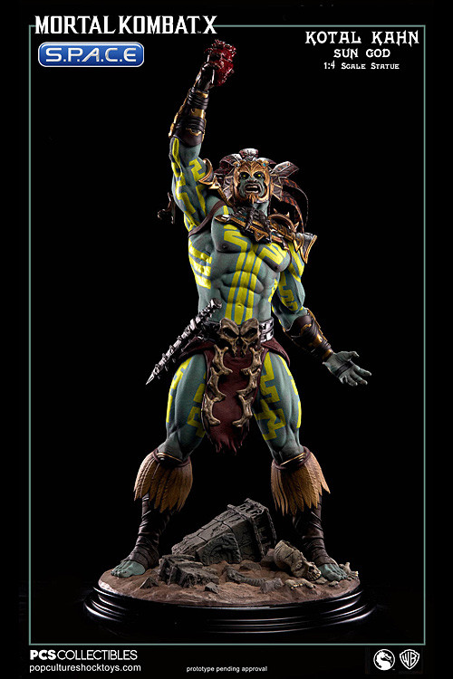 1/4 Scale Kotal Kahn - Sun God Statue (Mortal Kombat X)