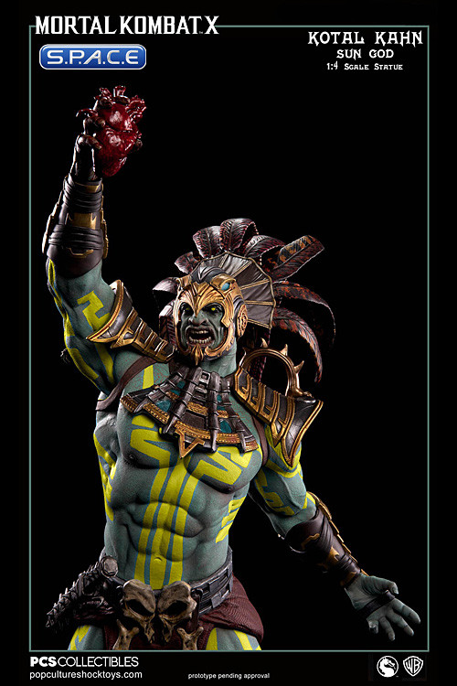 1/4 Scale Kotal Kahn - Sun God Statue (Mortal Kombat X)