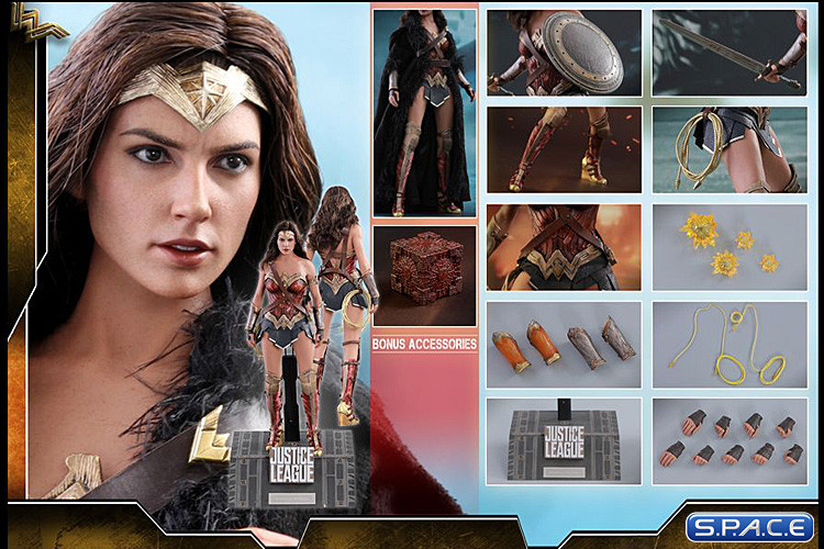 1/6 Scale Wonder Woman Deluxe Version Movie Masterpiece MMS451 (Justice League)