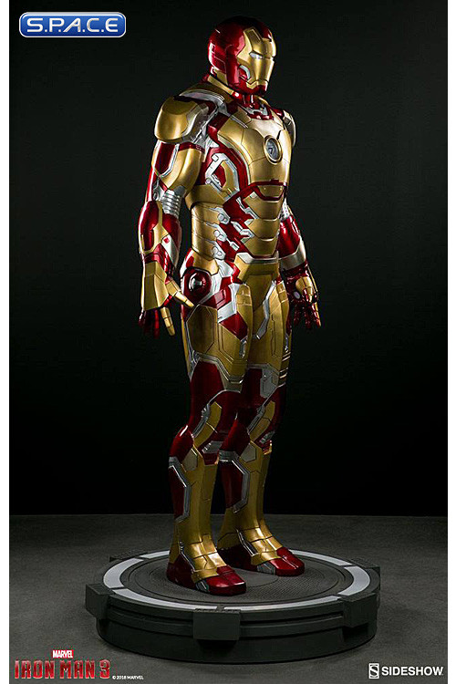 1:1 Iron Man Mark 42 Life-Size Statue (Iron Man 3)