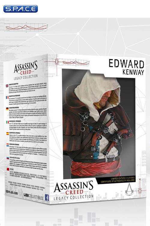 Edward Kenway Legacy Collection Bust (Assassins Creed)