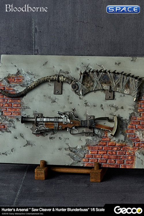 1/6 Scale Hunters Saw Cleaver & Blunderbuss Arsenal Set (Bloodborne: The Old Hunters)