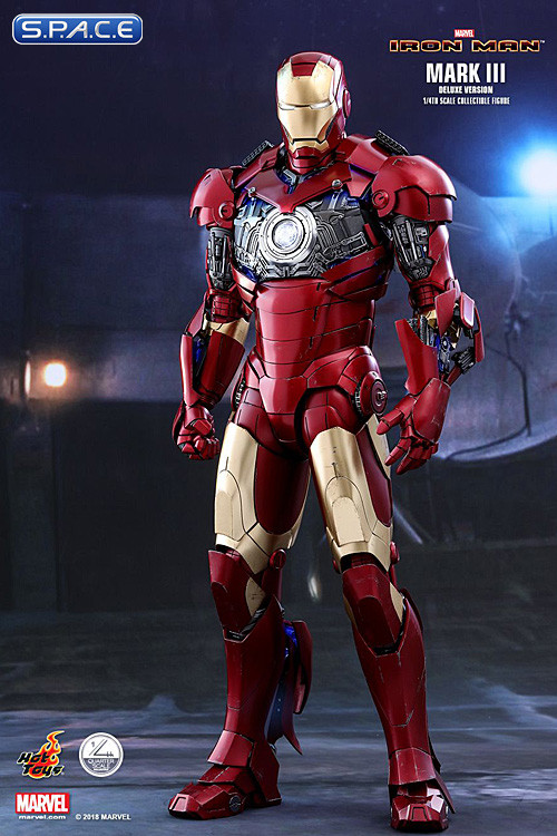 1/4 Scale Iron Man Mark III Deluxe Version QS012 (Iron Man)