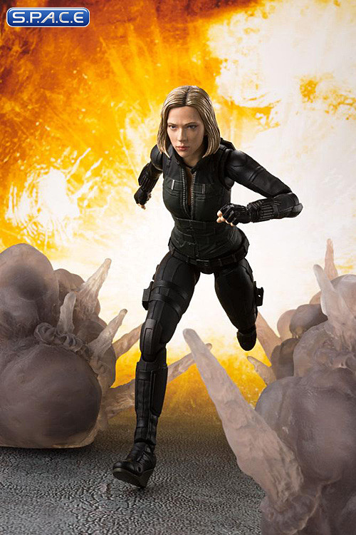 S.H.Figuarts Black Widow with Tamashii Effect Explosion (Avengers