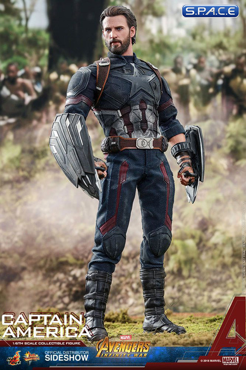 1/6 Scale Captain America Movie Masterpiece MMS480 (Avengers: Infinity War)
