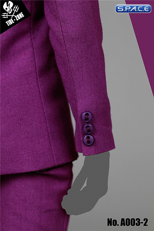 1/6 Scale Slim Suit Set purple