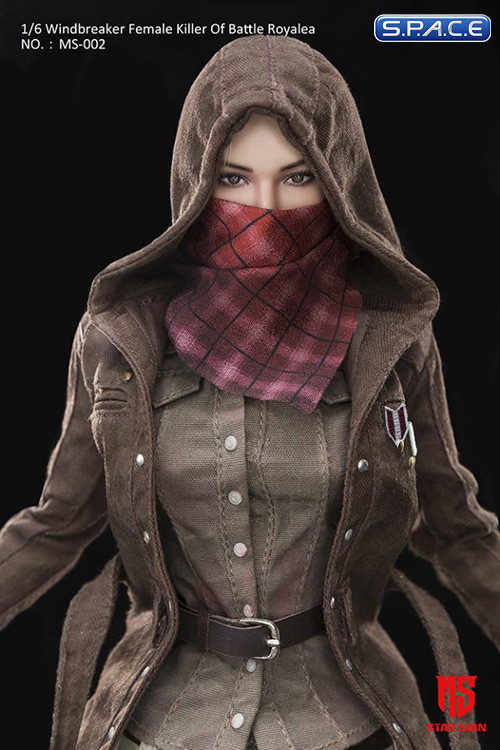 1/6 Scale Windbreaker Female Killer of Battle Royales