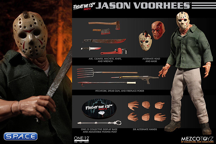 1/12 Scale Jason Voorhees One:12 Collective (Friday the 13th Part III)