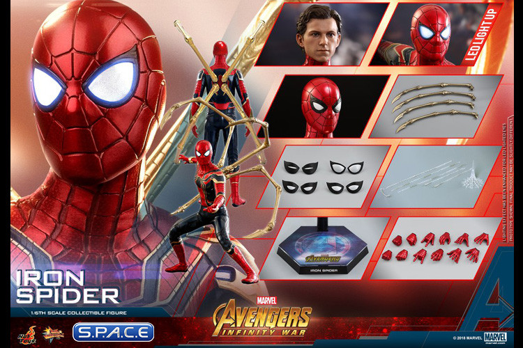 1/6 Scale Iron Spider Movie Masterpiece MMS482 (Avengers: Infinity War)