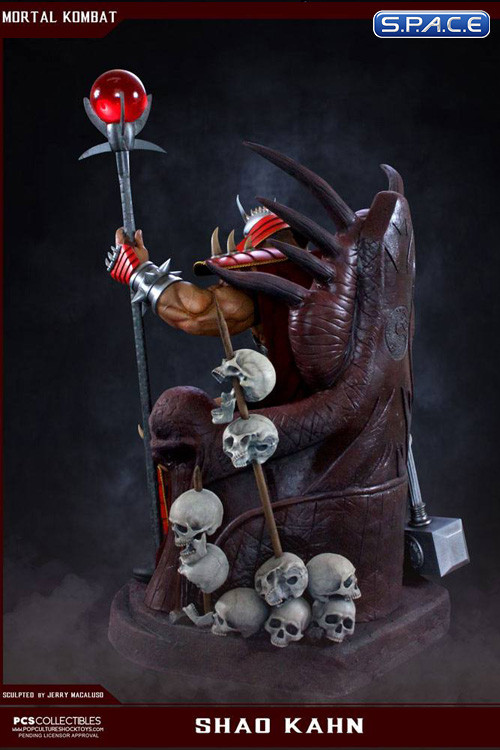 1/3 Scale  Shao Kahn on Throne Statue (Mortal Kombat)