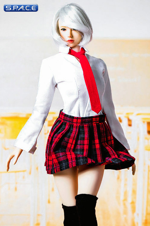 1/6 Scale Girl's school uniform set red - S.P.A.C.E - space-figuren.de