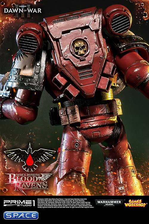 1/4 Scale Space Marine Blood Ravens Premium Masterline Statue (Warhammer 40K: Dawn of War 3)