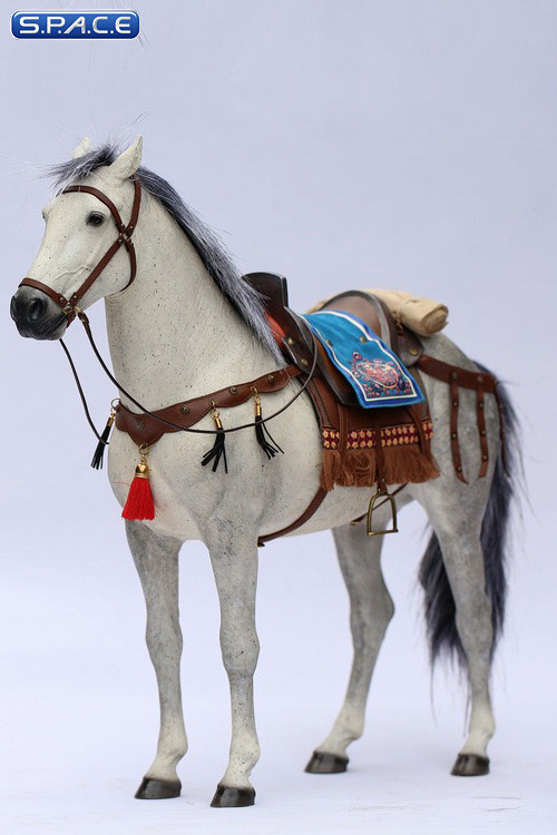 1/6 Scale white Ili Horse