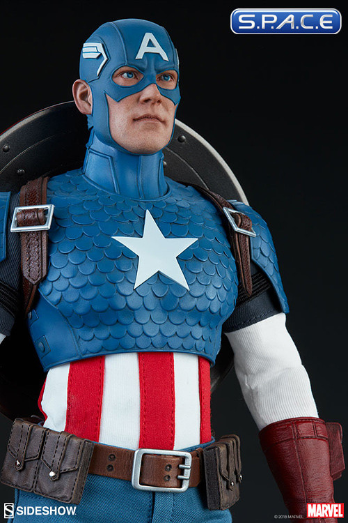 1/6 Scale Captain America (Marvel)