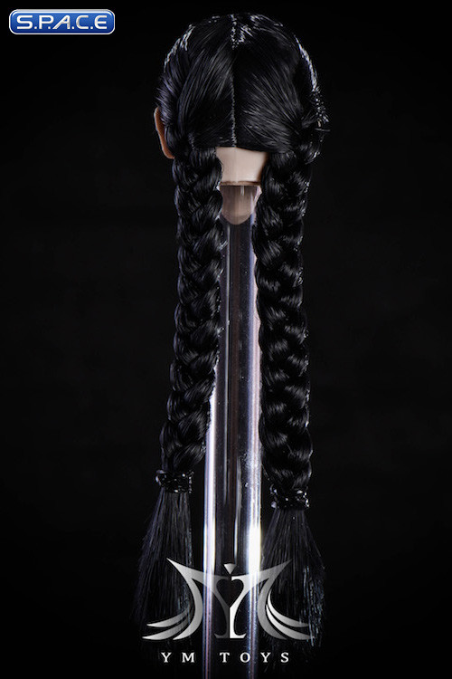 1/6 Scale Ayumi Head Sculpt (black braids)