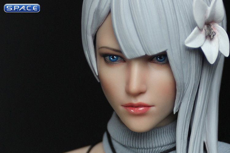 1/6 Scale blue Robot Girl Cosplay Set 2.0