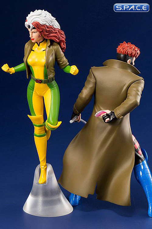 1/10 Scale Gambit & Rogue from X-Men 92 (Marvel)