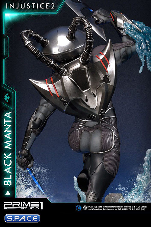 1/4 Scale Black Manta Premium Masterline Statue (Injustice 2)
