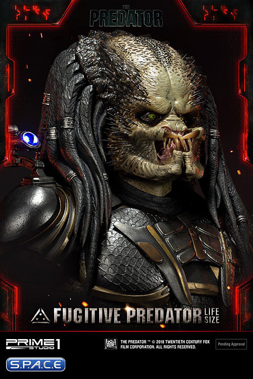 1/1 Fugitive Predator Life-Size Bust (The Predator)