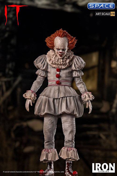 1/10 Scale 2017 Pennywise Art Scale Statue (Stephen Kings It)
