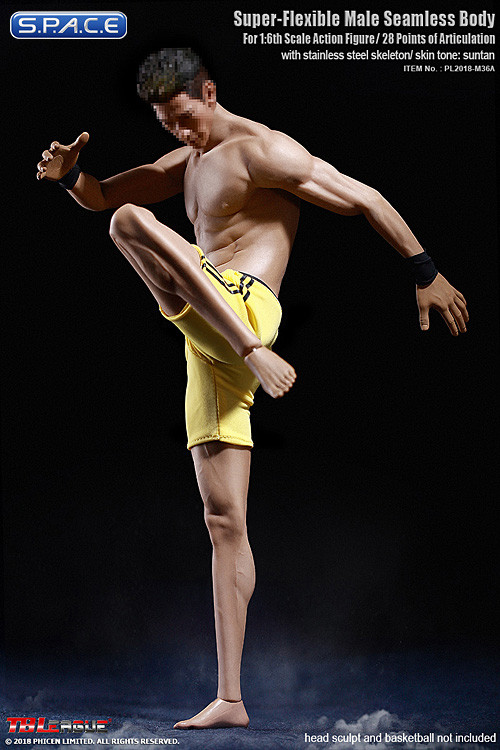 1/6 Scale Seamless Male Body M36A (Super-Flexible)
