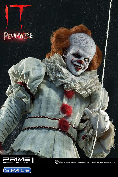 1/2 Scale 2017 Pennywise HD Museum Masterline Statue (Stephen Kings It)