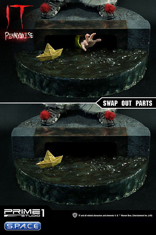 1/2 Scale 2017 Pennywise HD Museum Masterline Statue (Stephen Kings It)