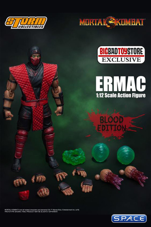 1/12 Scale Ermac bloody Version BBTS Exclusive (Mortal Kombat)