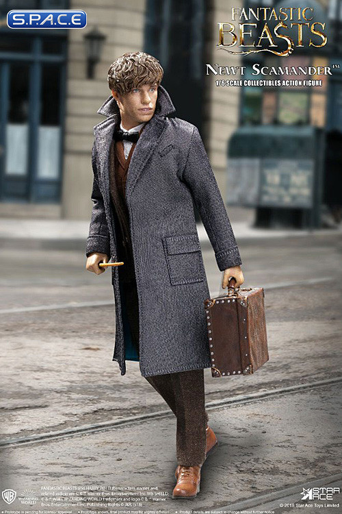 1/6 Scale Newt Scamander Grey Coat Version (Fantasic Beasts: The Crimes of Grindelwald)
