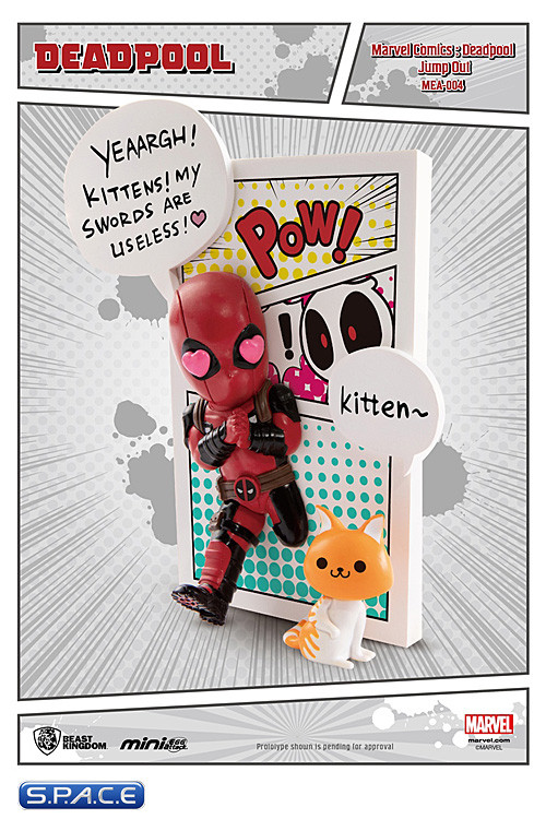 Deadpool Jump out the 4th Wall Mini Egg Attack Previews Exclusive (Marvel)
