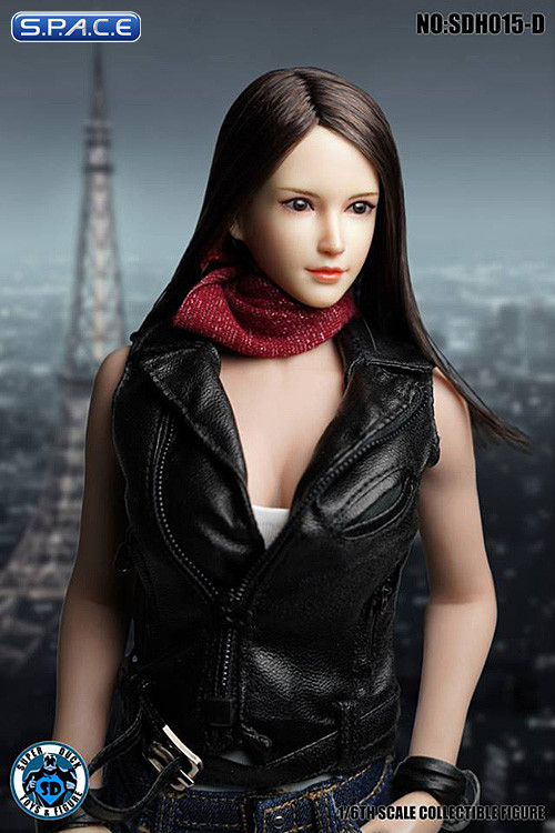 1/6 Scale Sachiko Head Sculpt (brunette hair)