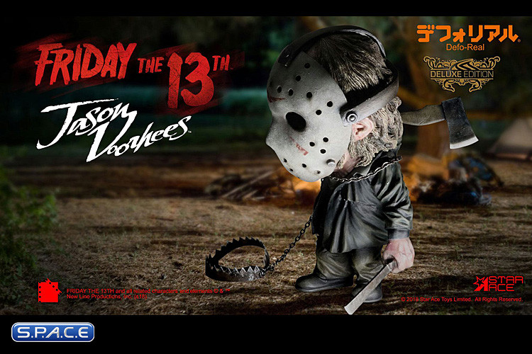 Jason Voorhees Deformed Real Series Vinyl Statue Deluxe Version (Friday the 13th)