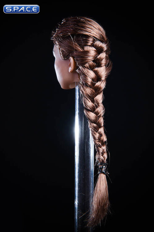 1/6 Scale Hoshi Head Sculpt (brown braid)