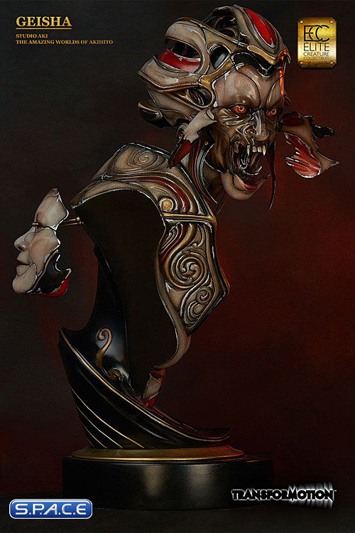 1:1 Geisha Life-Size Bust by Akihito