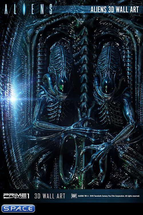 Alien 3D Wall Art (Aliens)