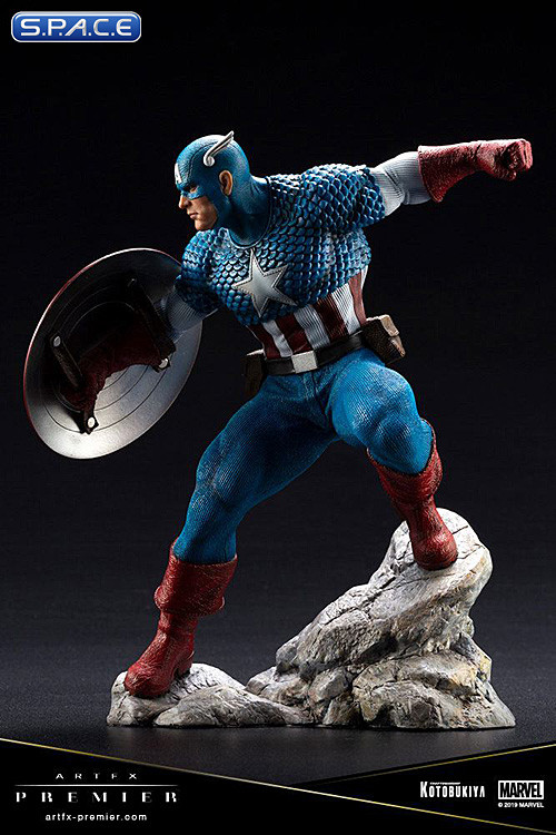 1/10 Scale Captain America ARTFX Premier Statue (Marvel)