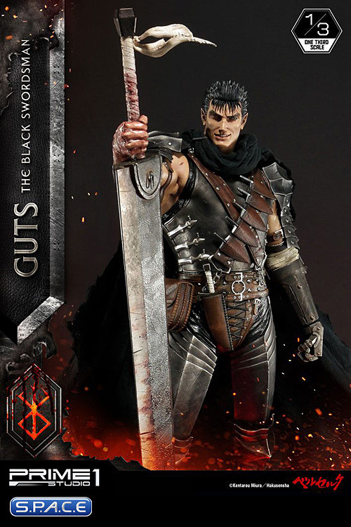 1/3 Scale Guts - The Black Swordsman Museum Masterline (Berserk)