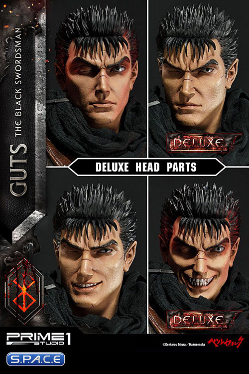 1/3 Scale Guts - The Black Swordsman Deluxe Version Museum Masterline (Berserk)